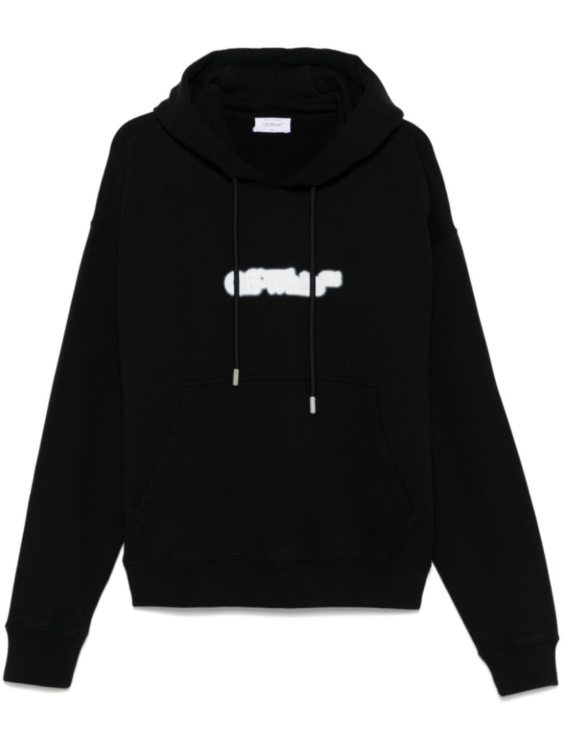 

Off-White худи с логотипом, черный