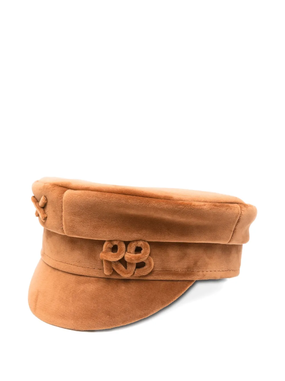 

Берет с логотипом Ruslan Baginskiy, коричневый