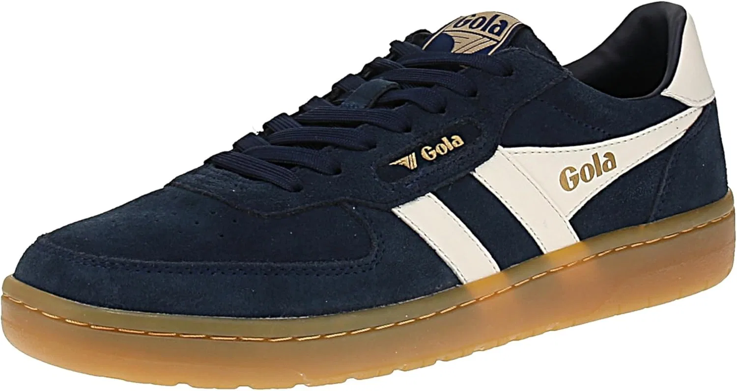 Кроссовки Gola Hawk Suede '86 - мужские - темно-синий-белый-резиновый