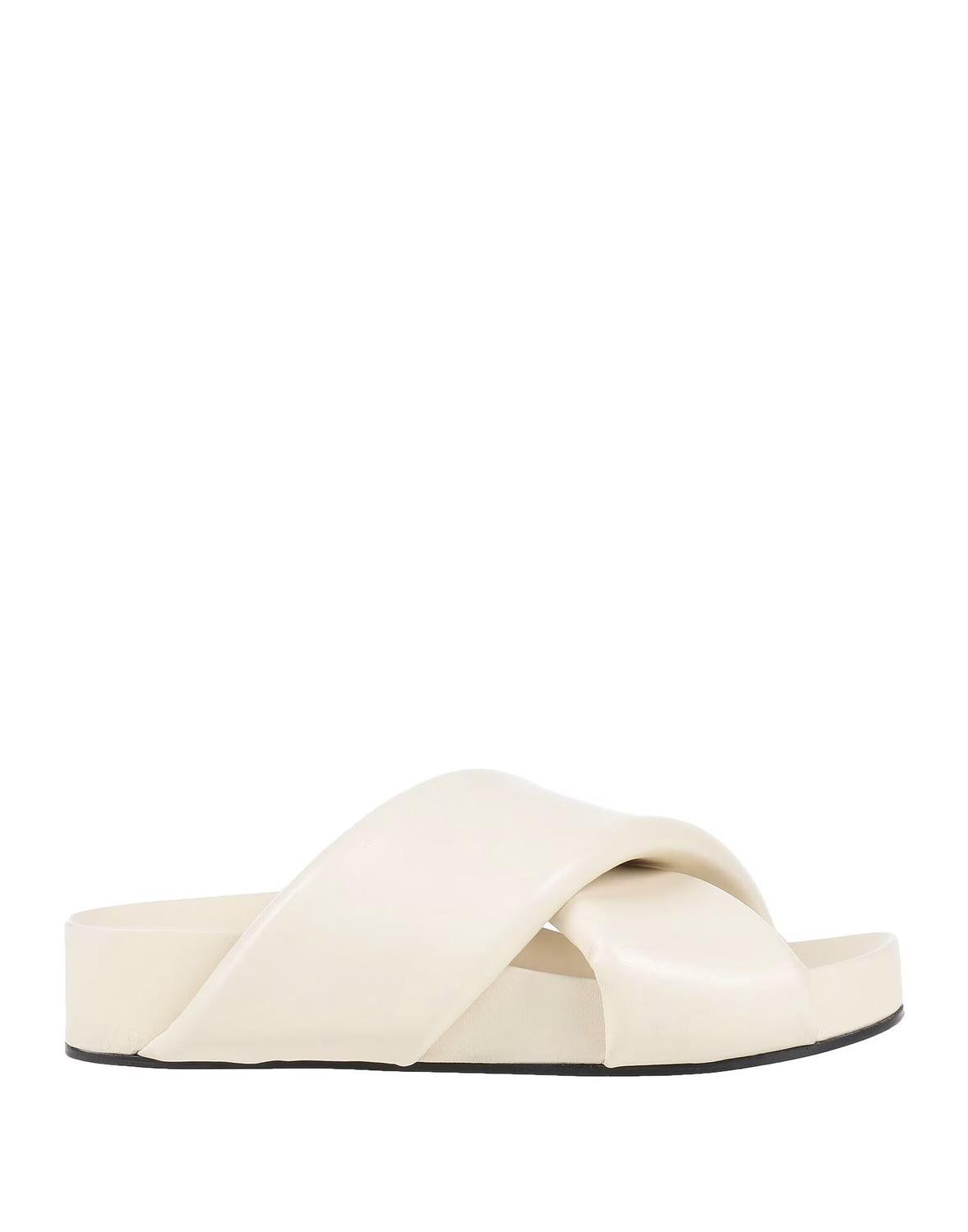Сандалии Jil Sander, кремовый