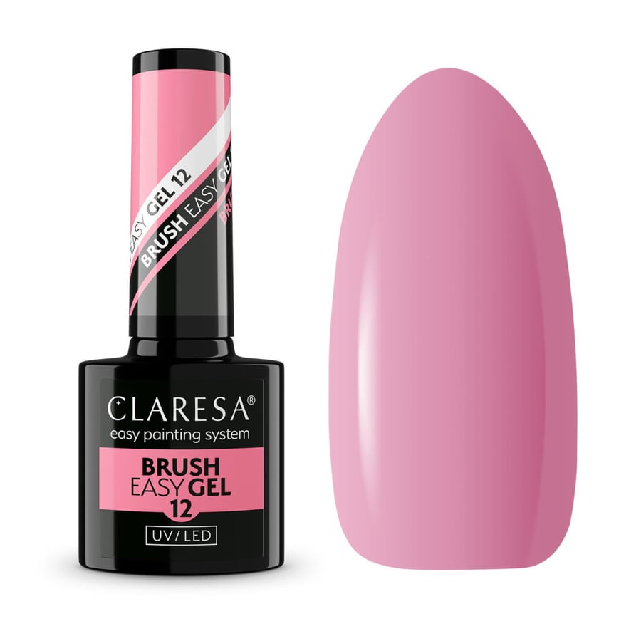 

Гель для ногтей CLARESA во флаконе BRUSH EASY GEL 12 - 5 г