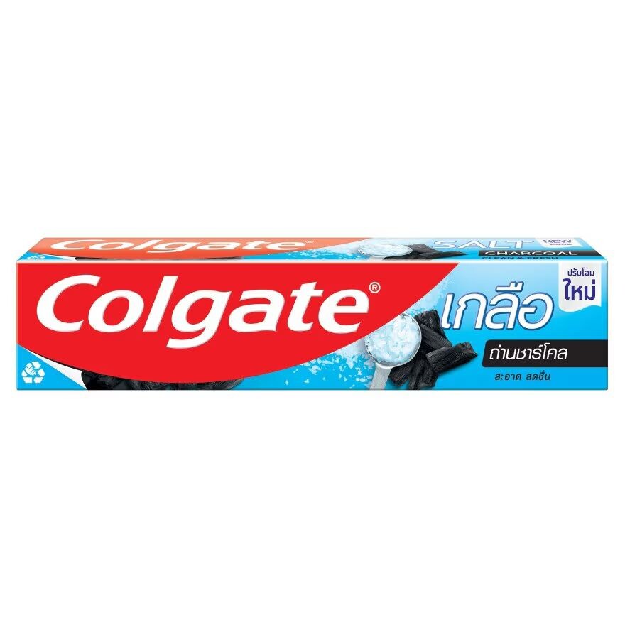 

Colgate Зубная паста Соль Уголь 150 г, Black