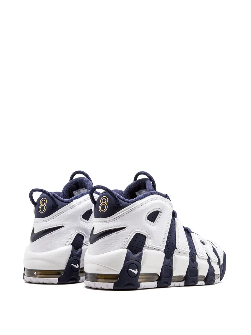 Высокие кроссовки Air More Uptempo Nike, белый — фото 3