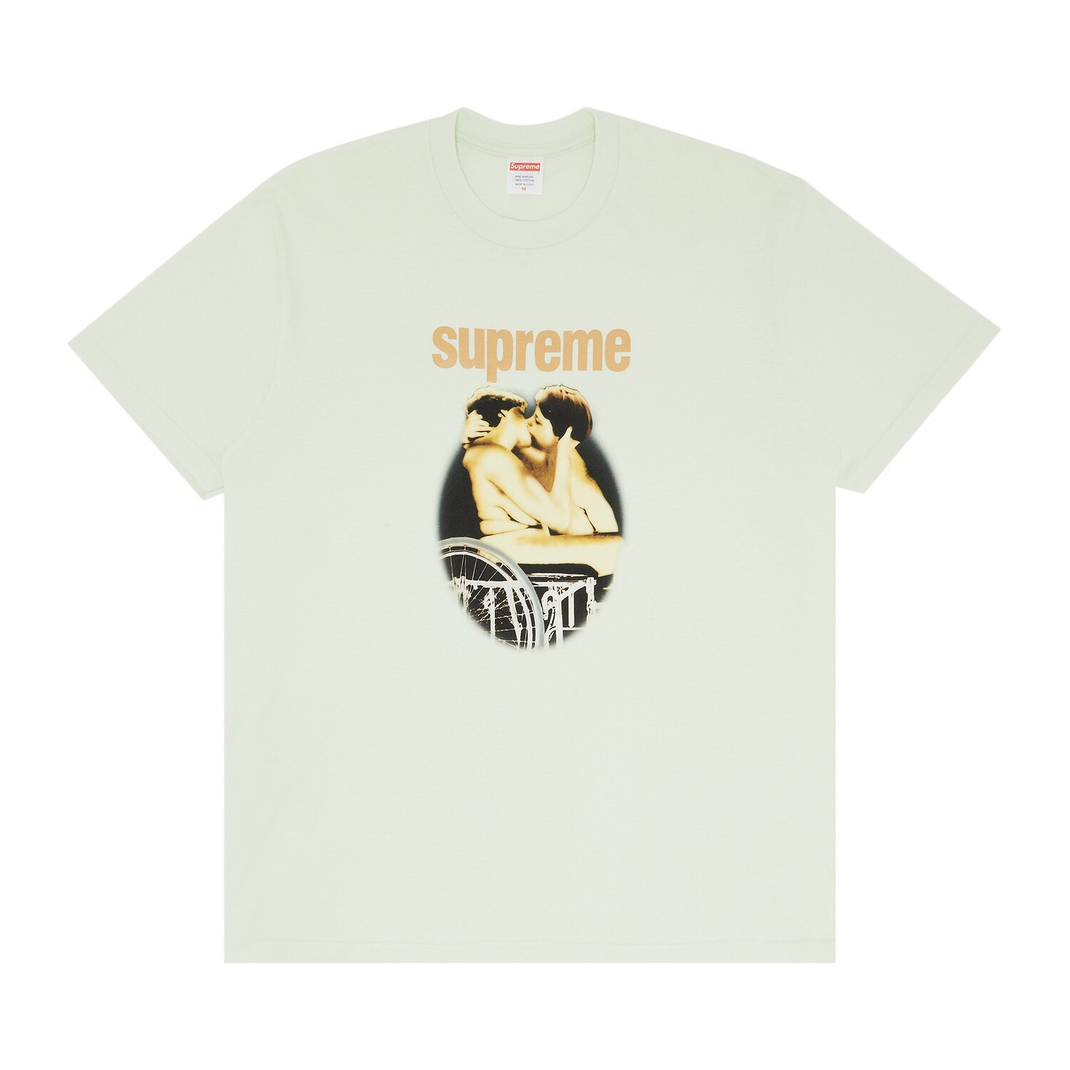 

Футболка Supreme Kiss, бледно-зеленая, Зеленый, Футболка Supreme Kiss, бледно-зеленая