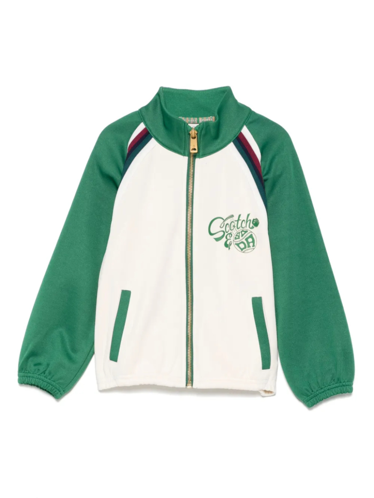 

Толстовка с прорезиненным логотипом Scotch & Soda Kids, нейтральный
