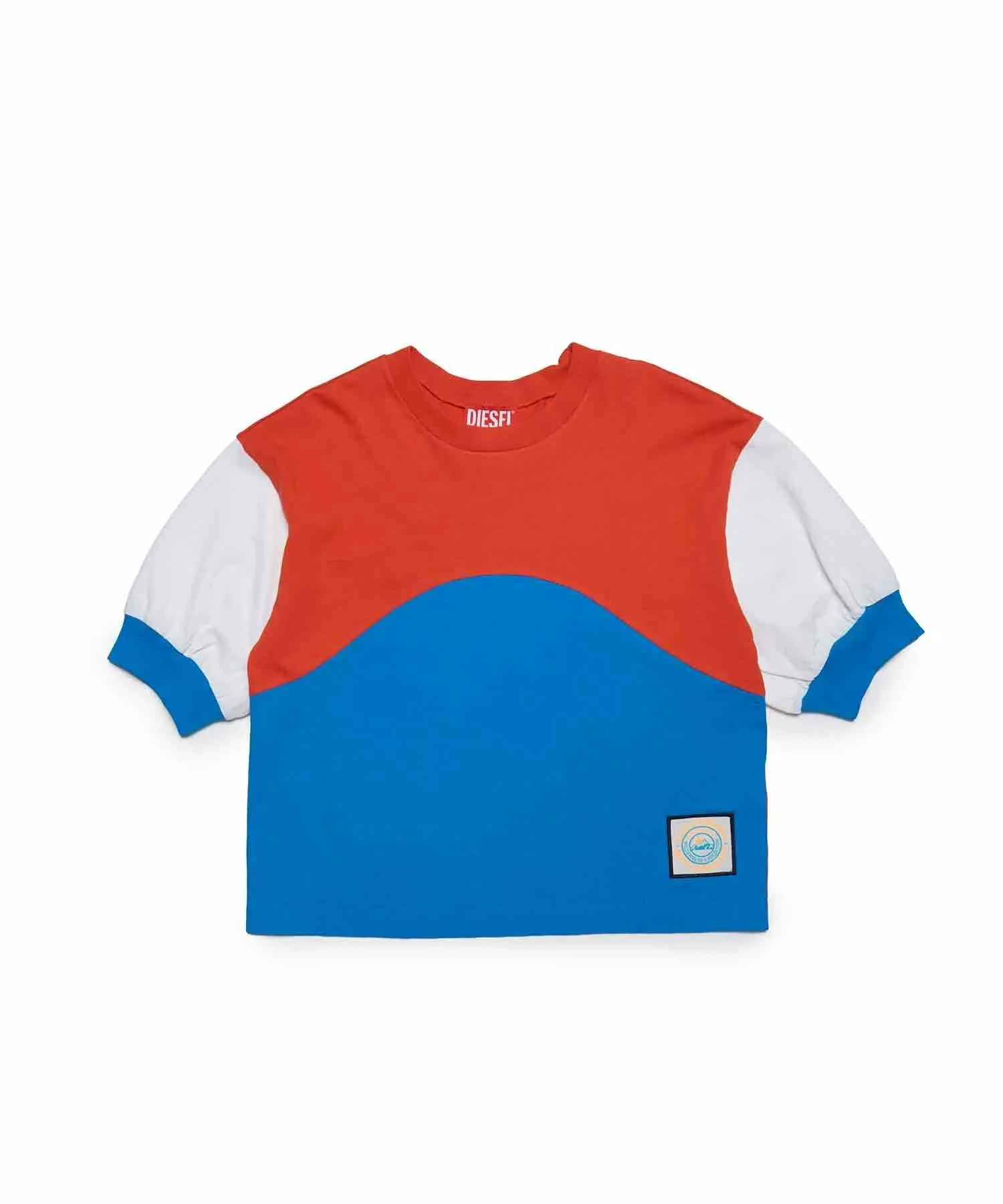 Детская футболка с логотипом марки DIESEL One-Point, Red