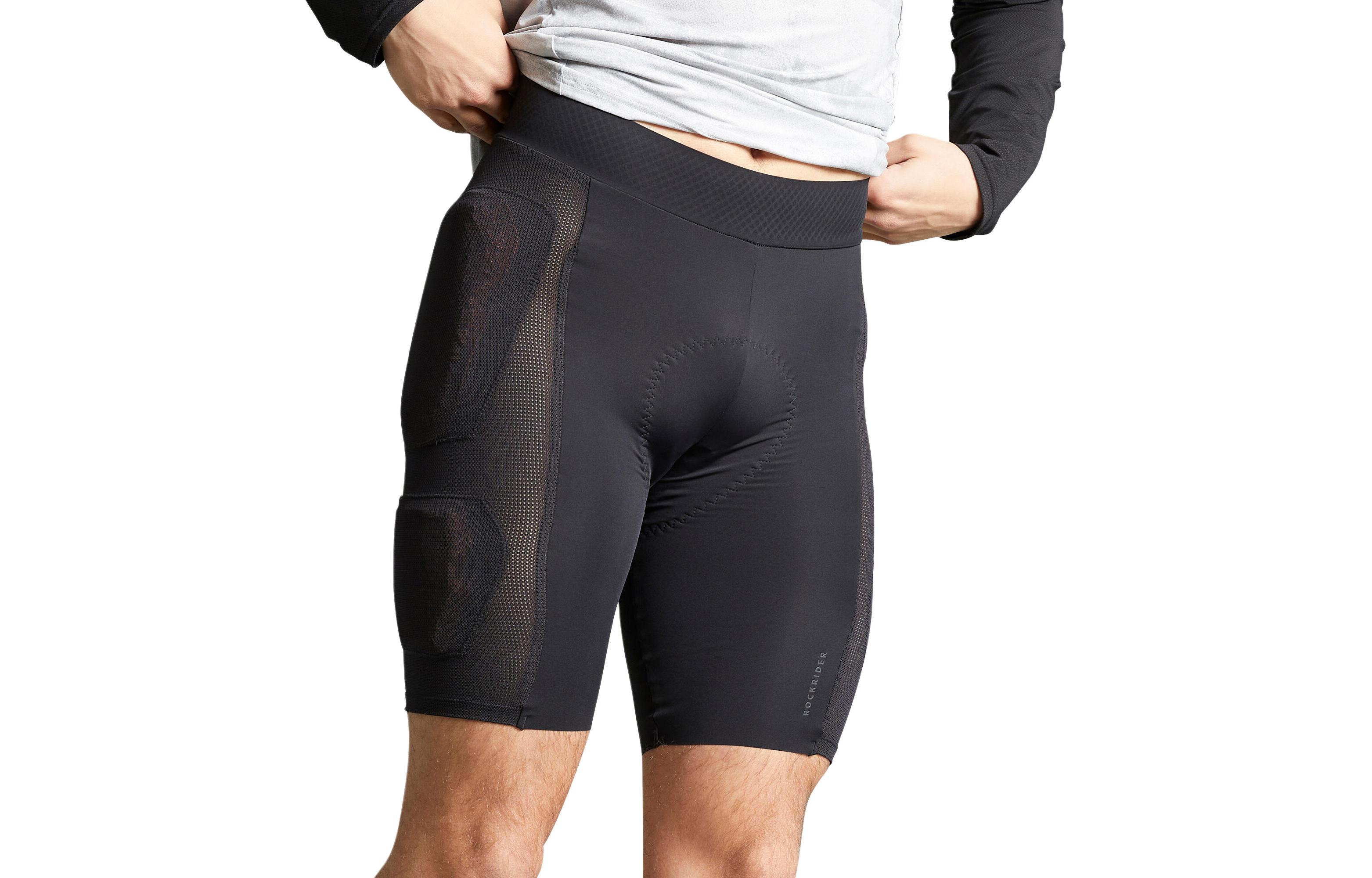 

DECATHLON Велосипедные штаны мужские черные