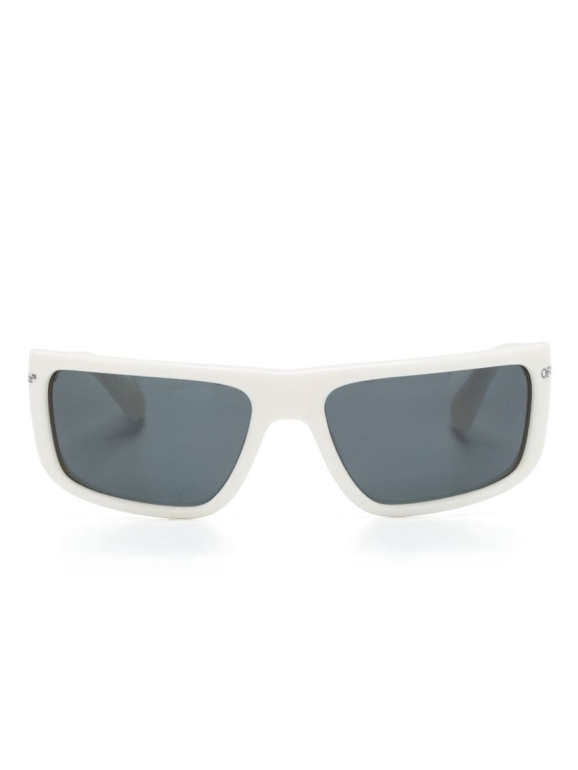 

Off-White Eyewear солнцезащитные очки в прямоугольной оправе с логотипом, белый