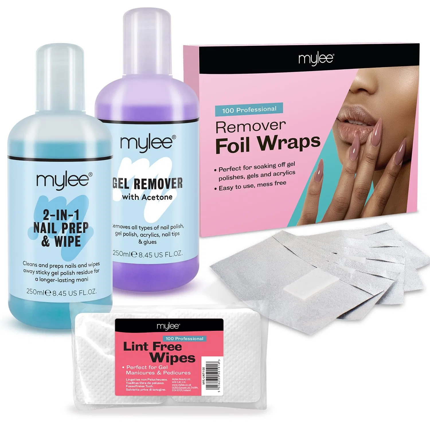 Набор для подготовки и снятия гель-лака KIT_MYL_PREP от Mylee Mylee