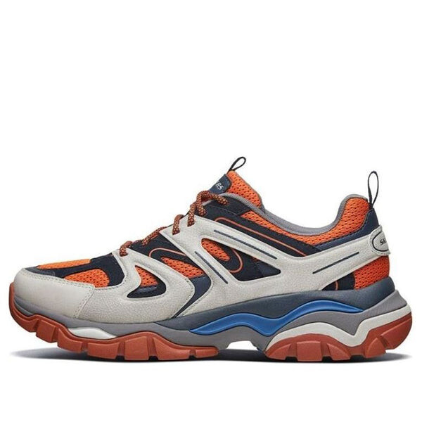 

Кроссовки stak-ultra low-top running shoes orange/white/black Skechers, белый