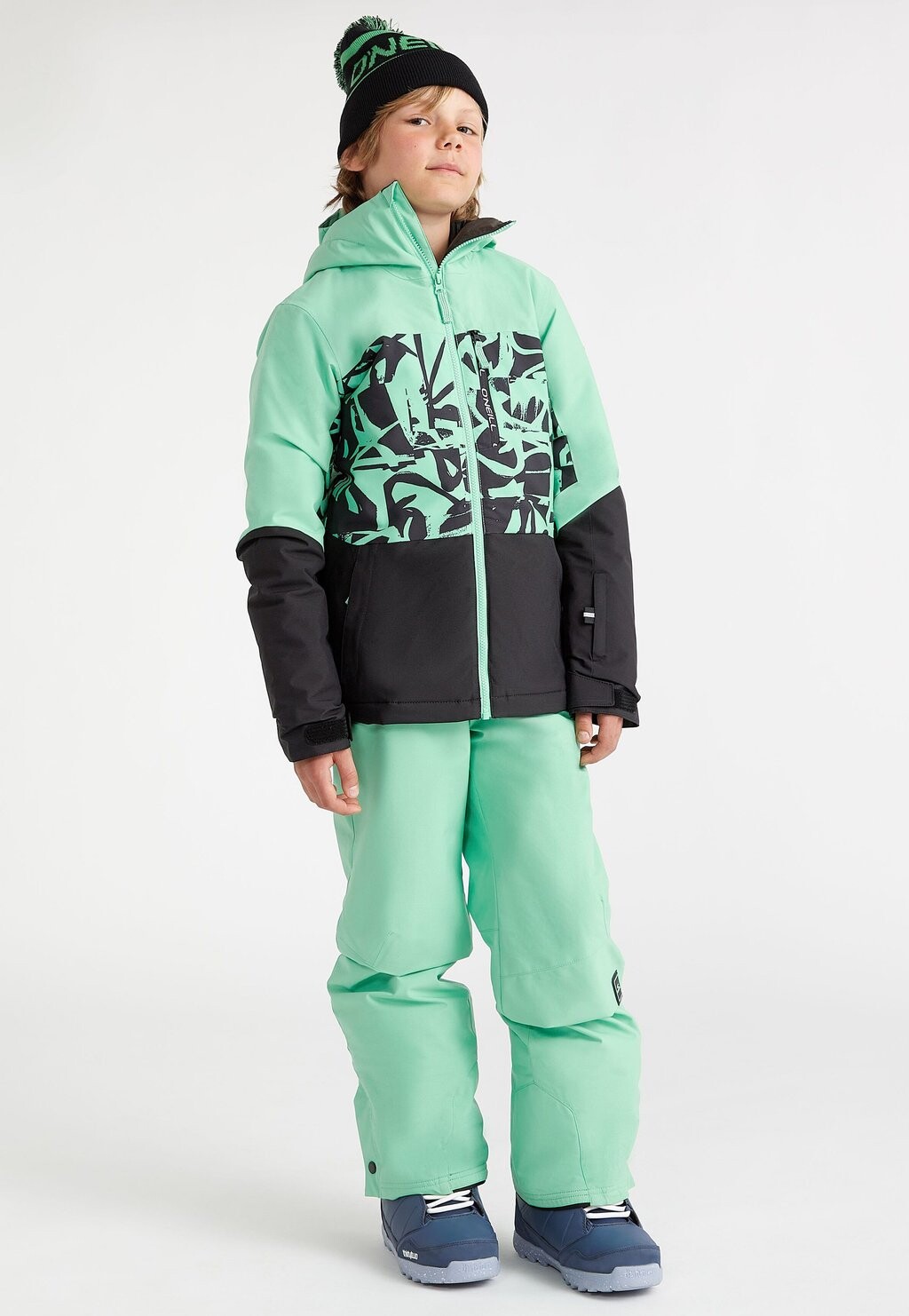 

Куртка Softshell CARBONITE O'Neill, цвет green scribble