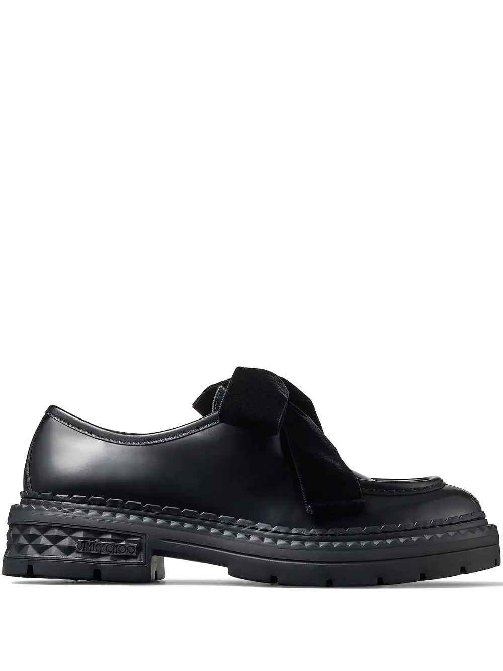 

Лоферы Marlow с бантом JIMMY CHOO, черный