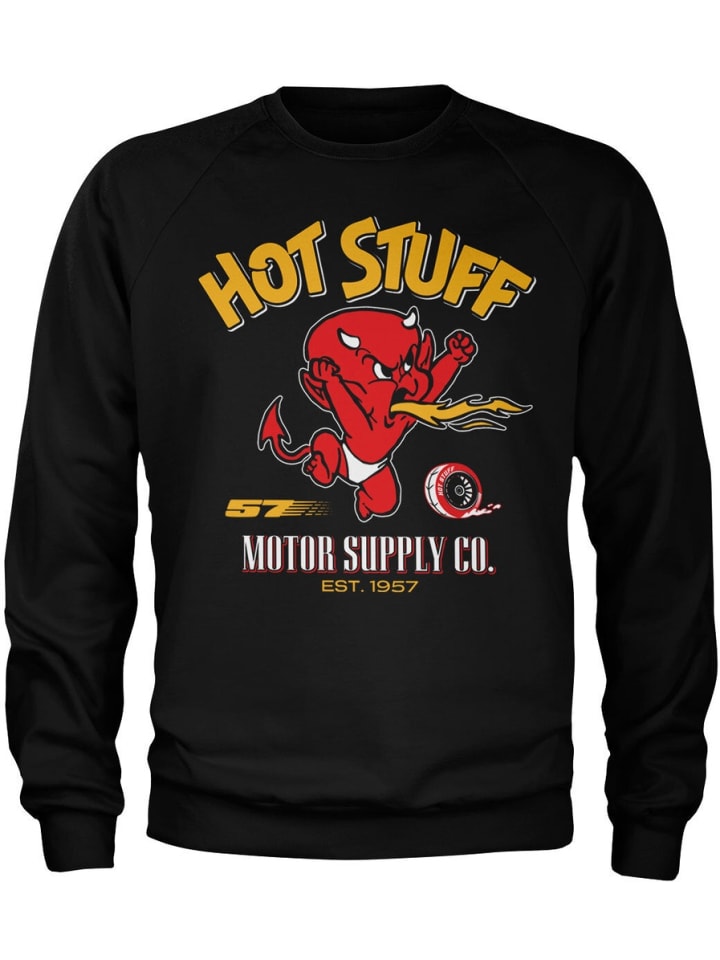 

Пуловер Motor Supply Co Sweatshirt Hot Stuff, черный