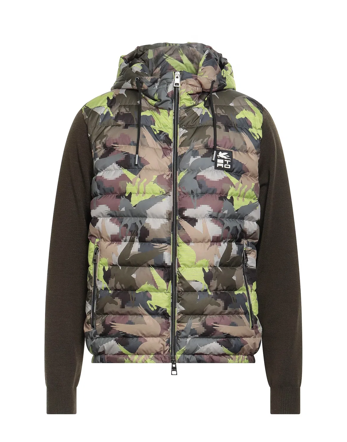 Пуховик ETRO Military green