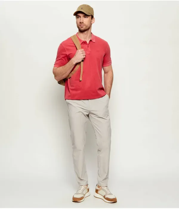 Брюки чинос Chino-Tapered-DS-10 tapered fit Boss Orange, бежевый — фото 2