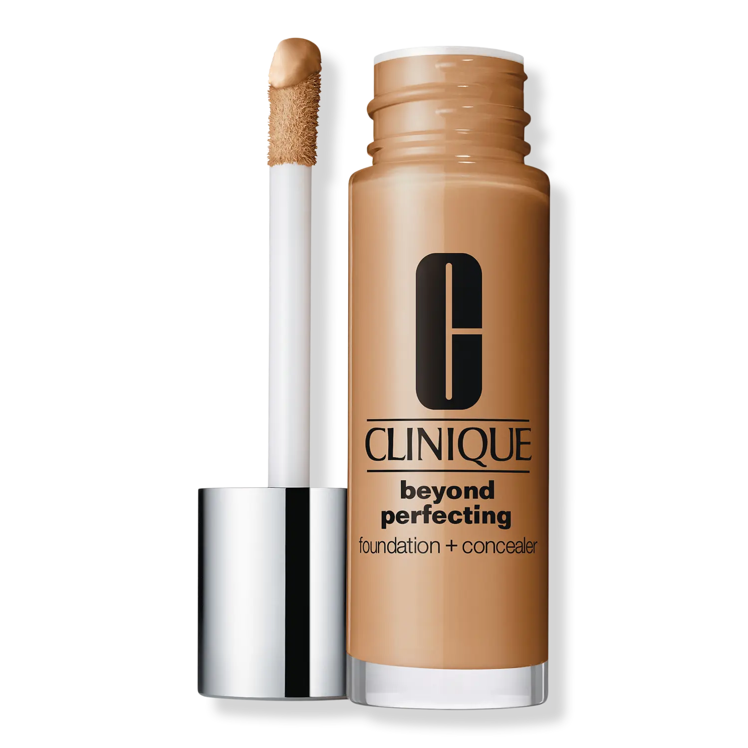 

Тональный крем и консилер Beyond Perfecting Clinique, WN 98 Cream Caramel (medium, warm-neutral undertones)