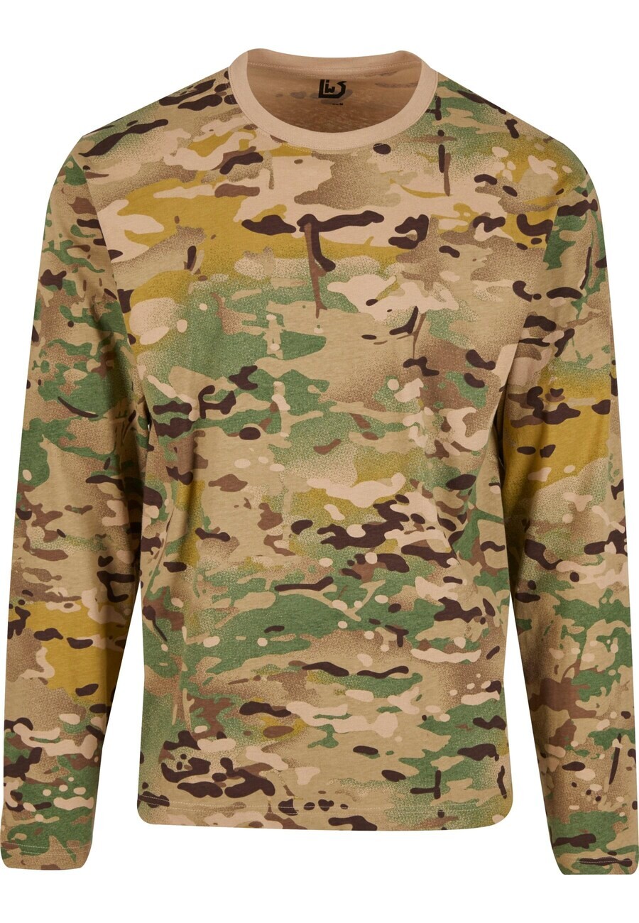 

Лонгслив Brandit Shirt, светло-коричневый