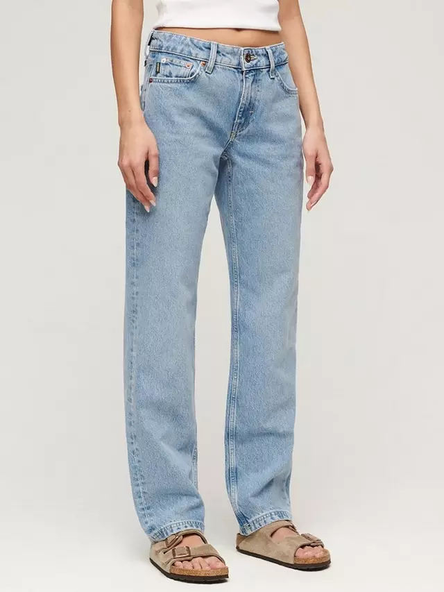 

Джинсы Superdry Mid Rise Straight Leg