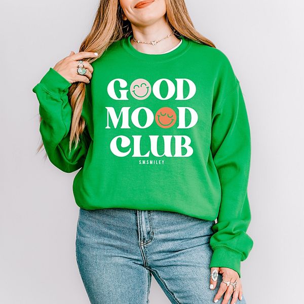

SWSmiley good mood club - женский графический свитшот Simply Sage Market, Grass, Зеленый, SWSmiley good mood club - женский графический свитшот Simply Sage Market, Grass