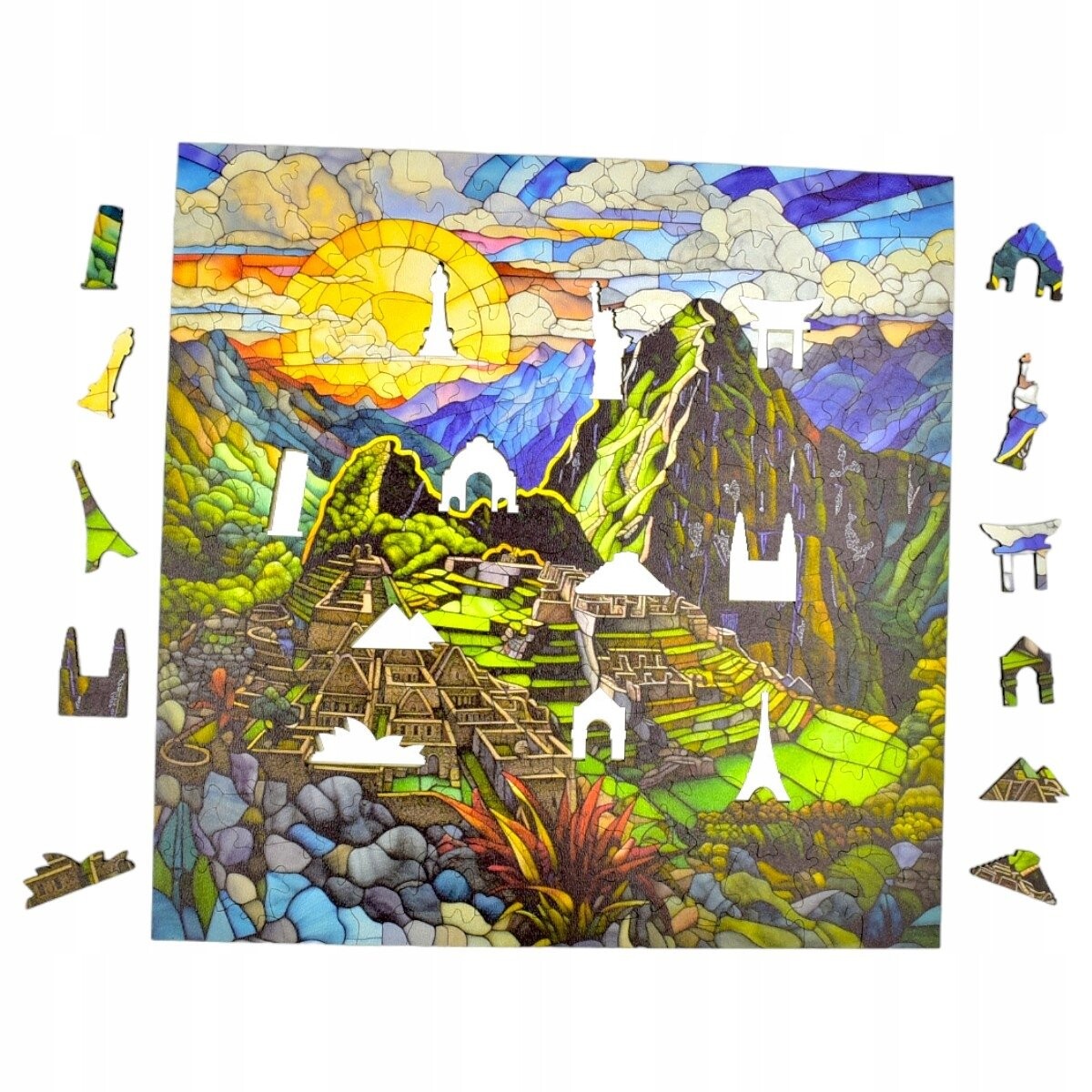 

Пазл Machu Picchu Mruu&Pruu 25 x 25 см 150 деталей Деревянный пазл