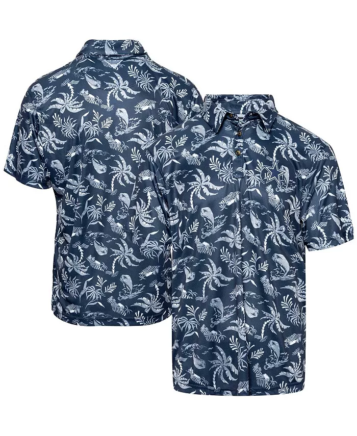 

Мужская поло PFG Navy Dallas Cowboys Super Terminal Tackle Omni-Shade Columbia