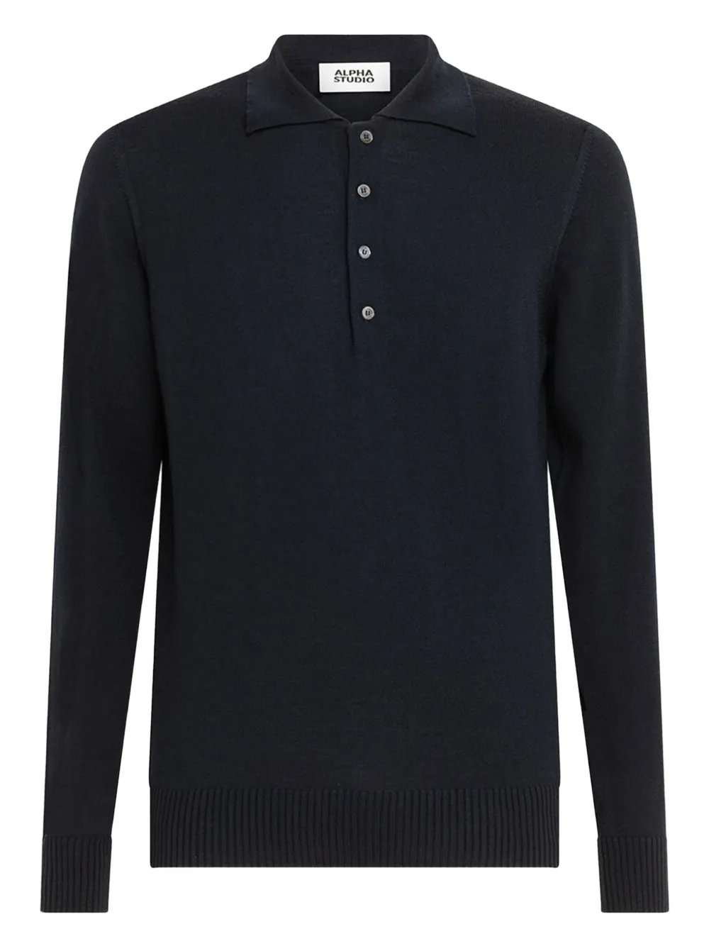 

Поло с длинными рукавами Alpha Studio, синий