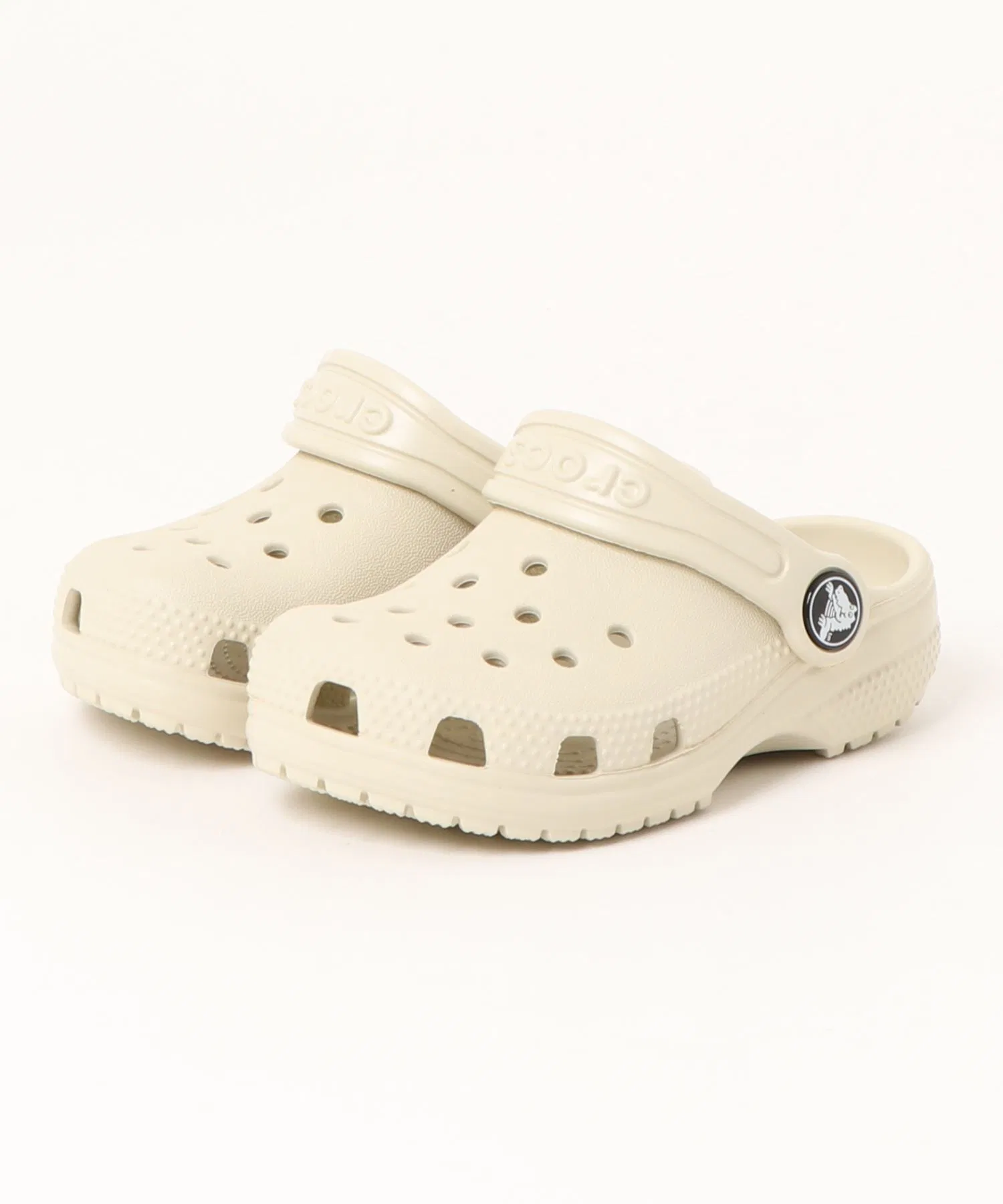 Детские сандалии Crocs Classic Clog Toddler бежевые