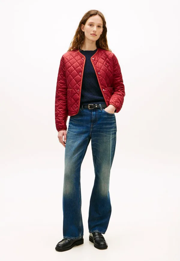 Легкая водоотталкивающая стеганая куртка с подкладкой Tommy Hilfiger, Liberty Red — фото 2