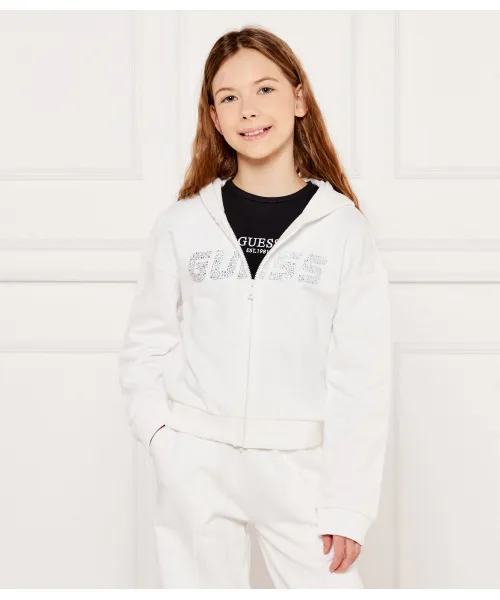 

Толстовка Regular fit Guess Active, белый