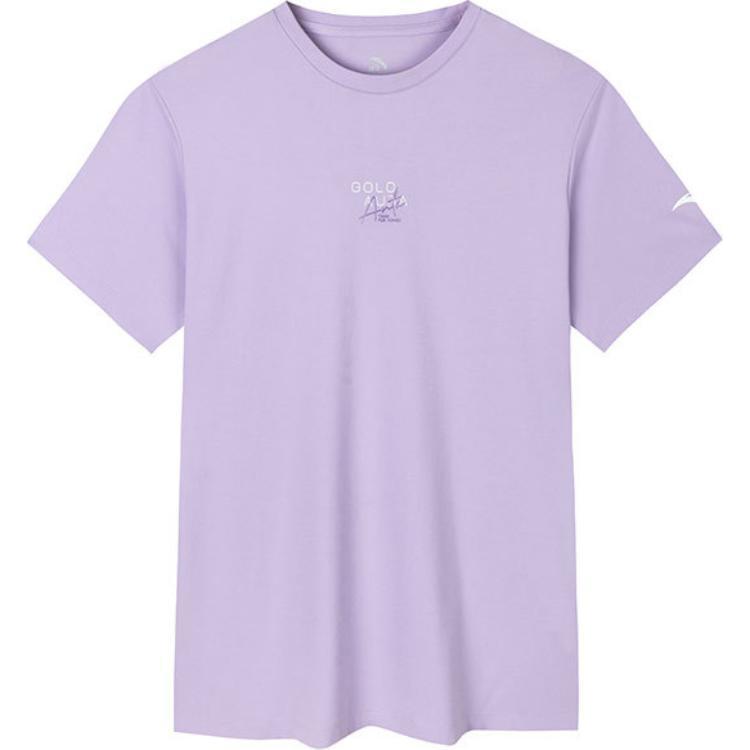 

Anta Женская футболка светло-пыльно-фиолетового цвета, Фиолетовый, Anta Женская футболка светло-пыльно-фиолетового цвета