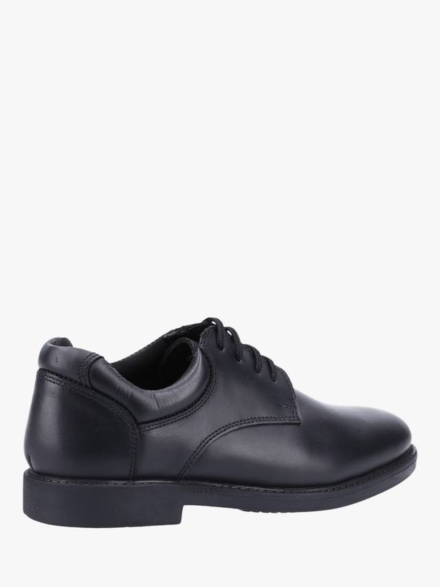 Детские школьные туфли Tim Senior из кожи Hush Puppies, Black — фото 3
