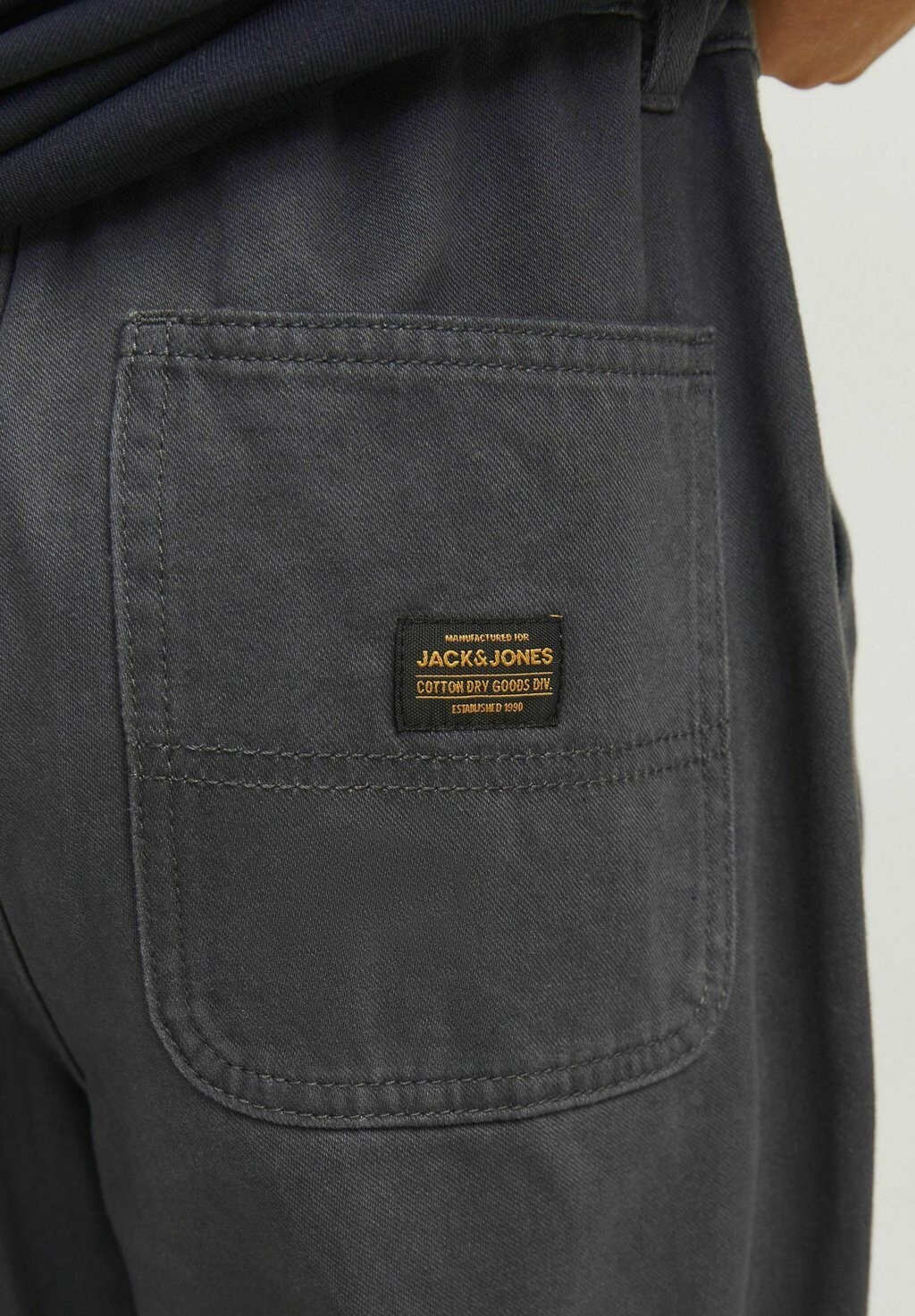 

Джинсы свободного кроя Jack & Jones Junior, темно-серый