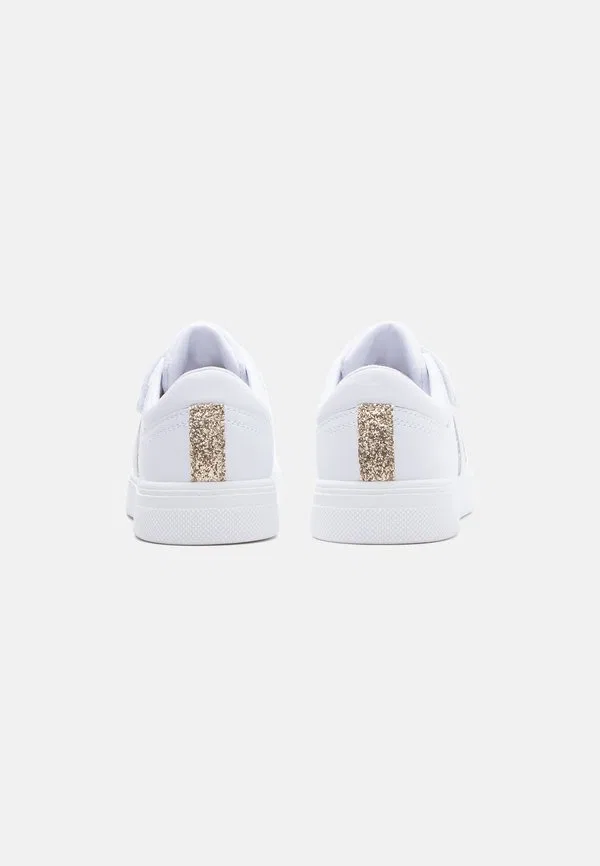 Кроссовки frazier ii, белые с золотистыми блестками Polo Ralph Lauren, White/Gold-Coloured Glitter — фото 3
