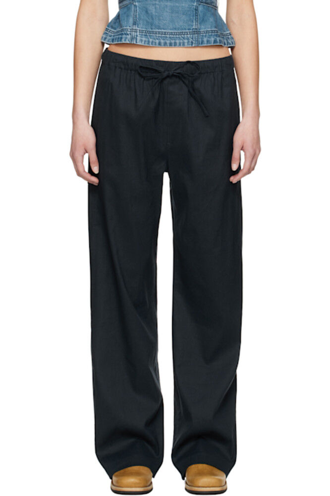 

Пляжные брюки Logan Navy из льняной смеси rag & bone