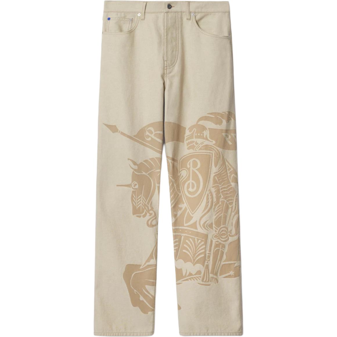 

Джинсы Equestrian Knight Burberry, debris color