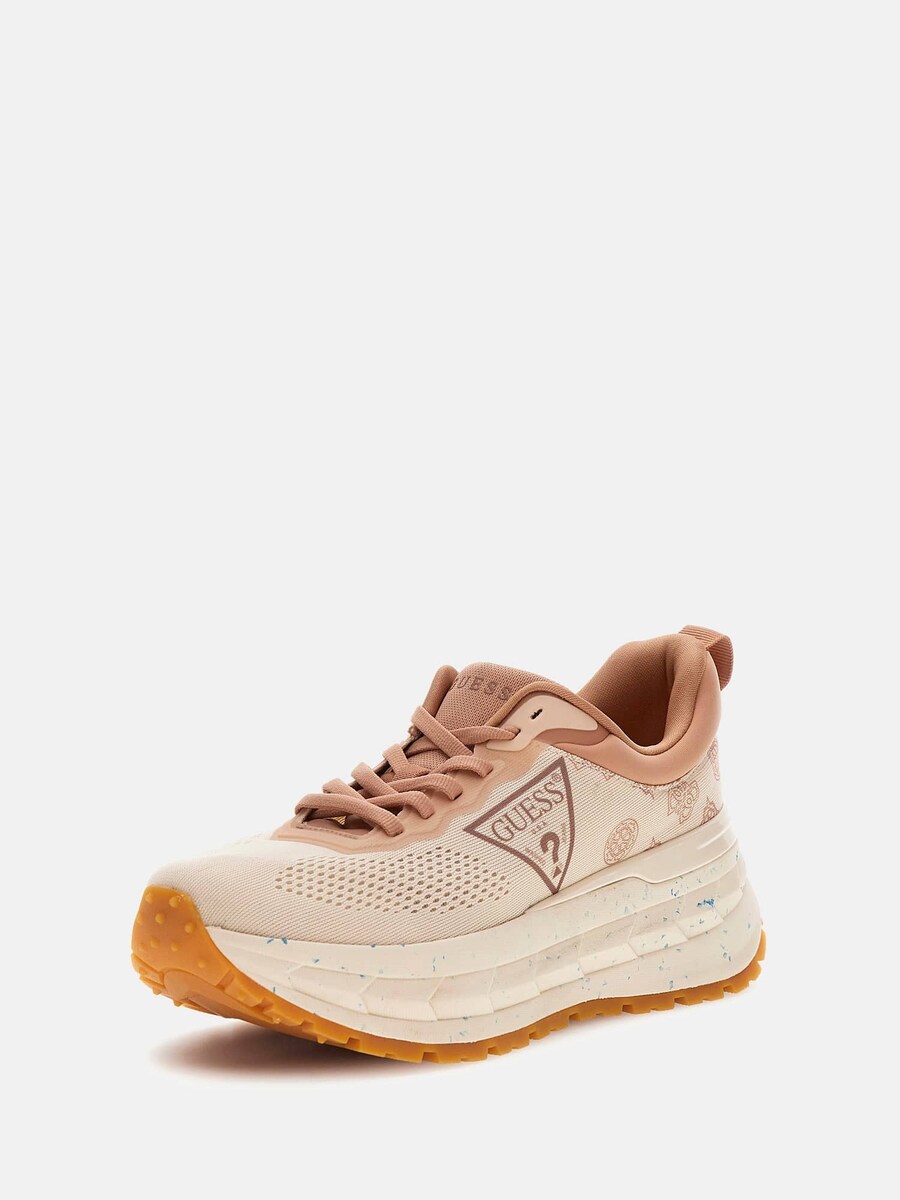 Кроссовки GUESS Runit, бежевый