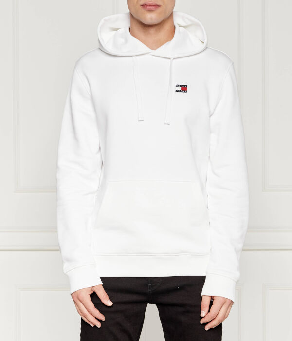 

Толстовка Tommy Jeans с капюшоном, белый
