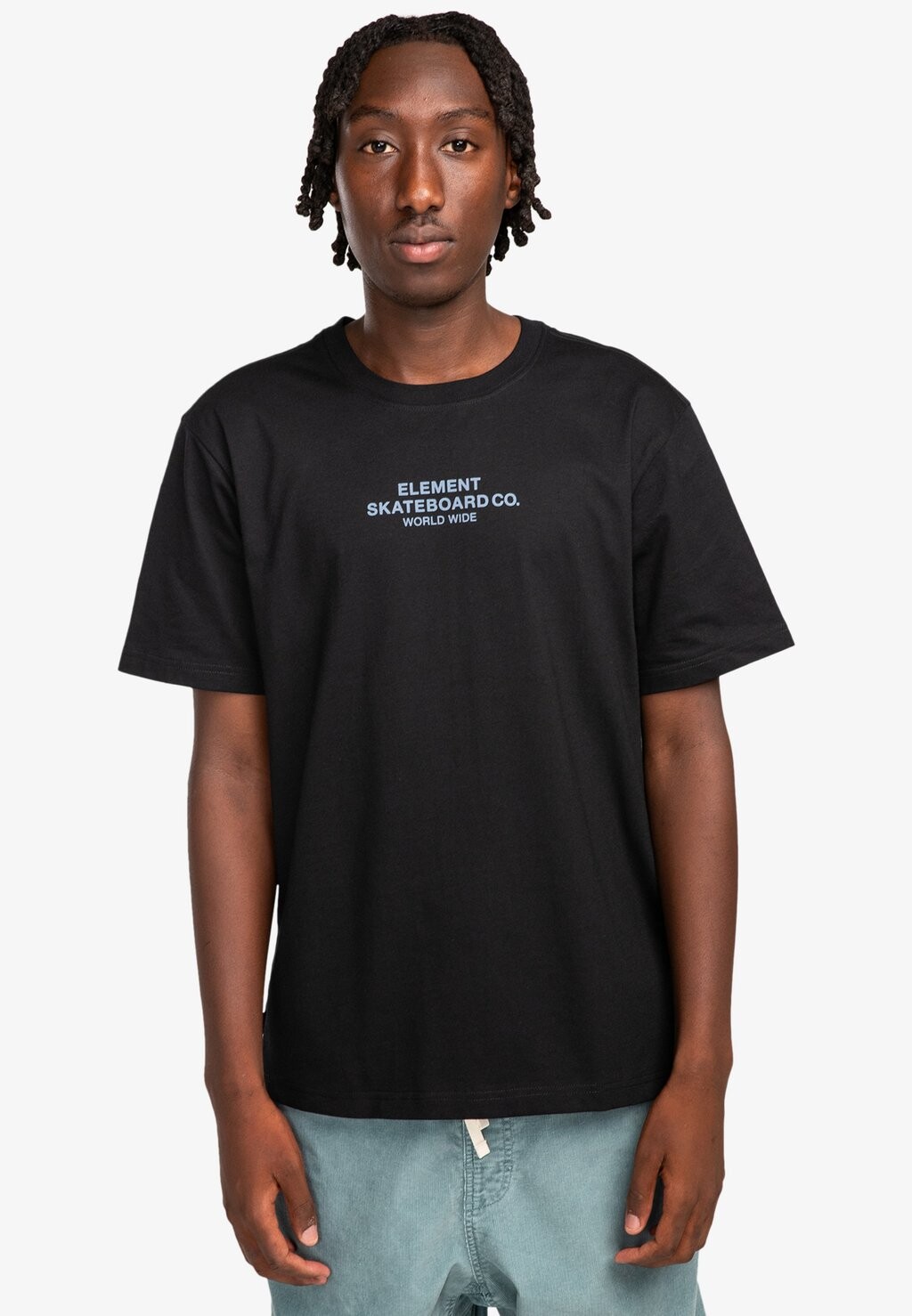 

Принт на футболке SKATEBOARD Element, черный