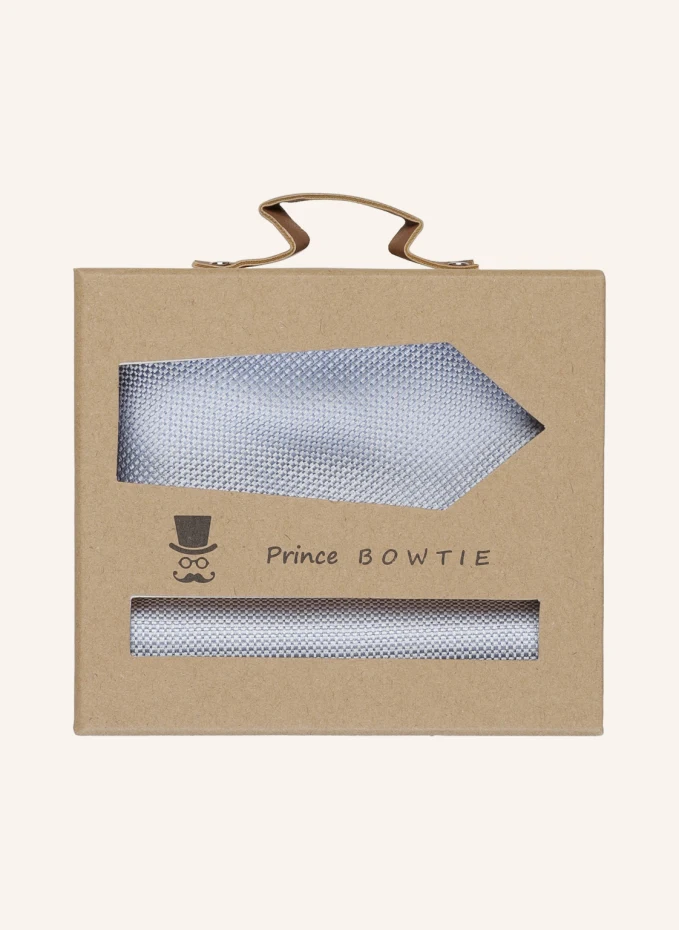 

Комплект: галстук и нагрудный платок Prince Bowtie, синий