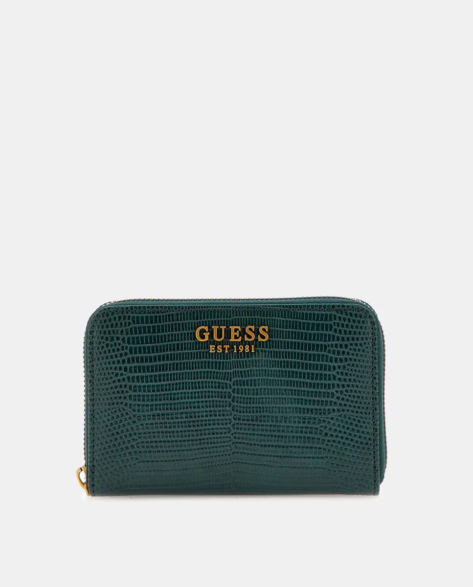 

Кошелек Sibel slg на молнии среднего размера Guess, цвет Verde Agua