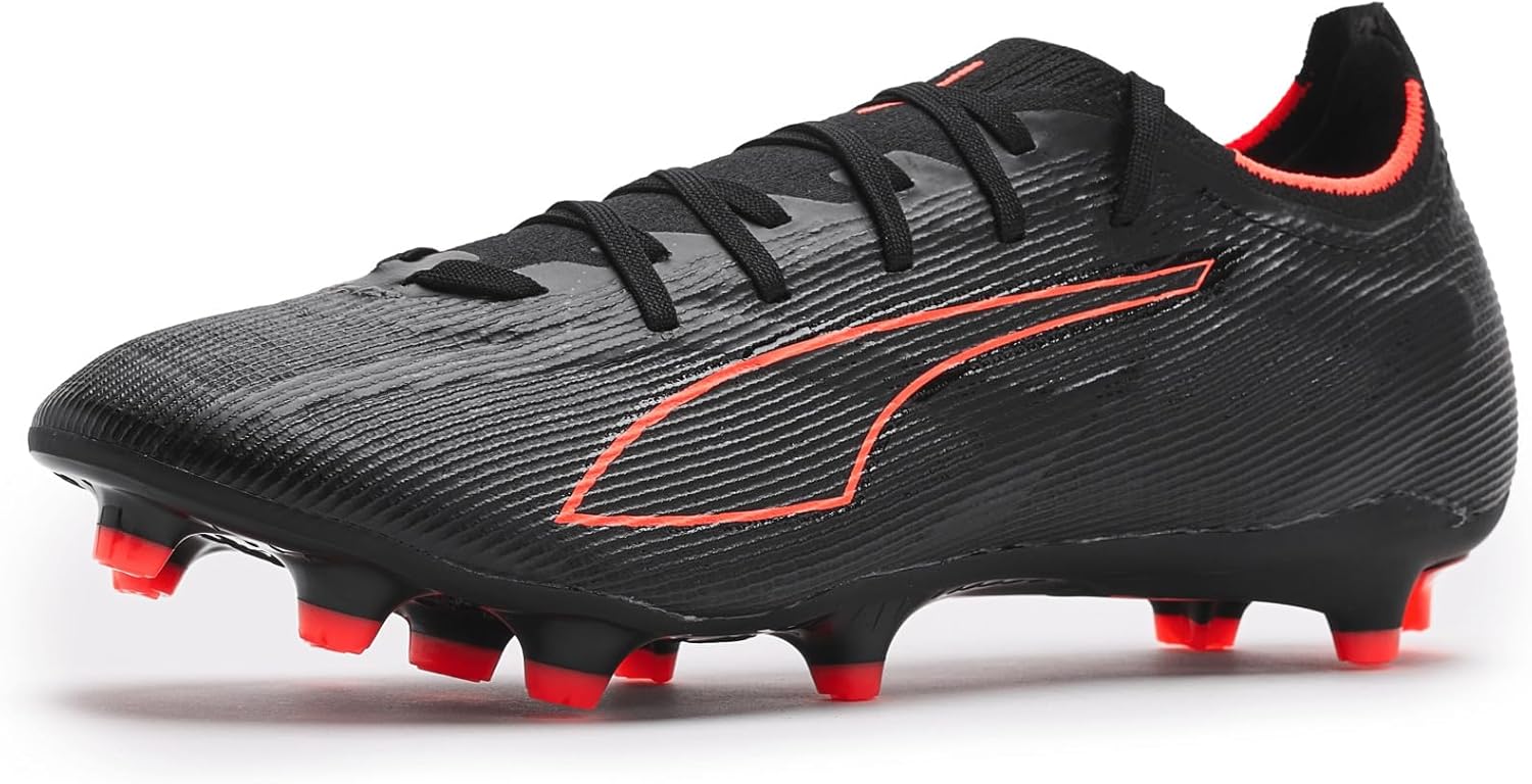 

Мужские футбольные бутсы Puma Ultra 6 Match Firm для искусственного газона, черный/красный