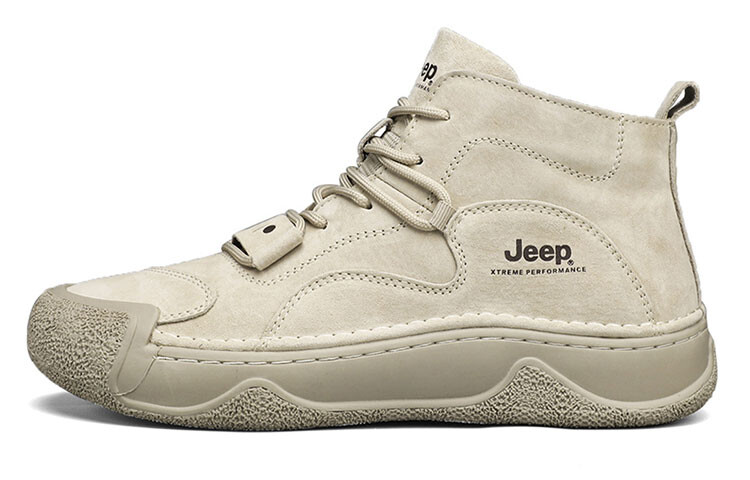 

Кроссовки Jeep Lifestyle Shoes Men Mid-top Sand/black, цвет Sand, Черный, Кроссовки Jeep Lifestyle Shoes Men Mid-top Sand/black, цвет Sand