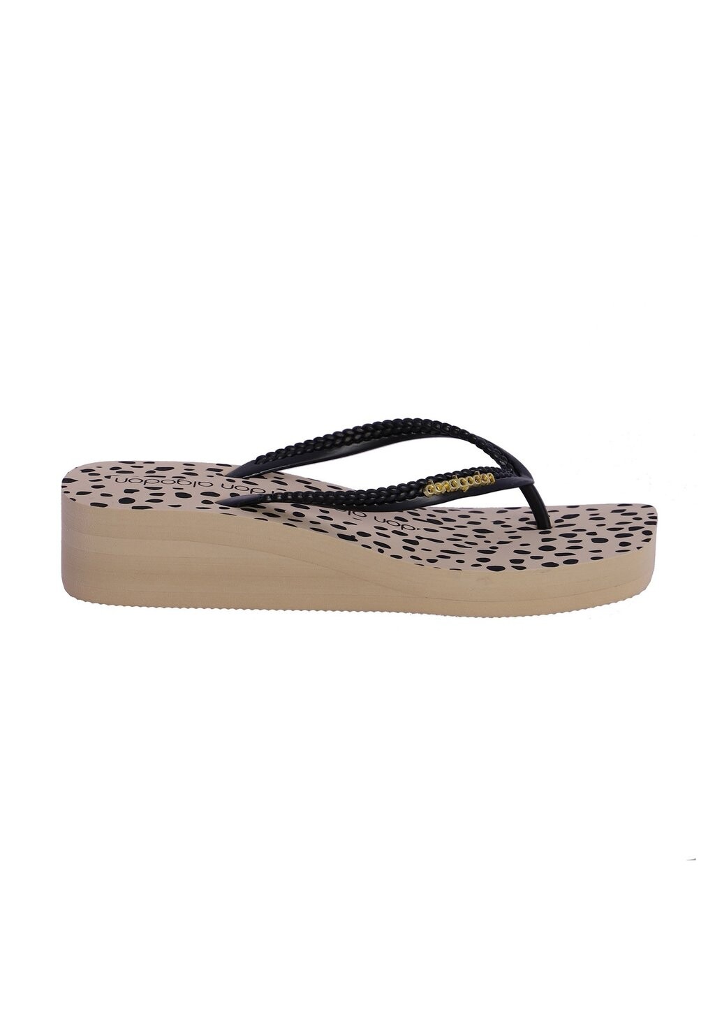 

Шлепанцы на палец Chanclas Leticia Don Algodon, черные