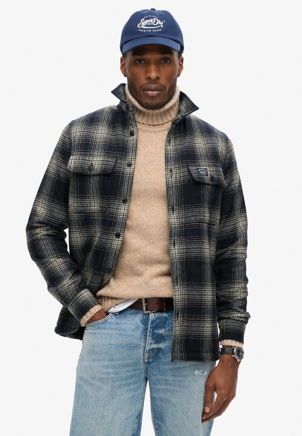 

Легкая куртка MILLER Superdry, синий