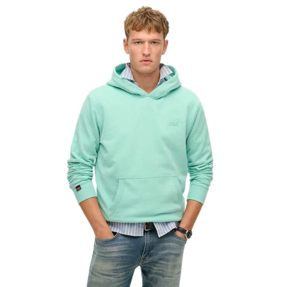 

Худи Superdry Essential Logo, зеленый
