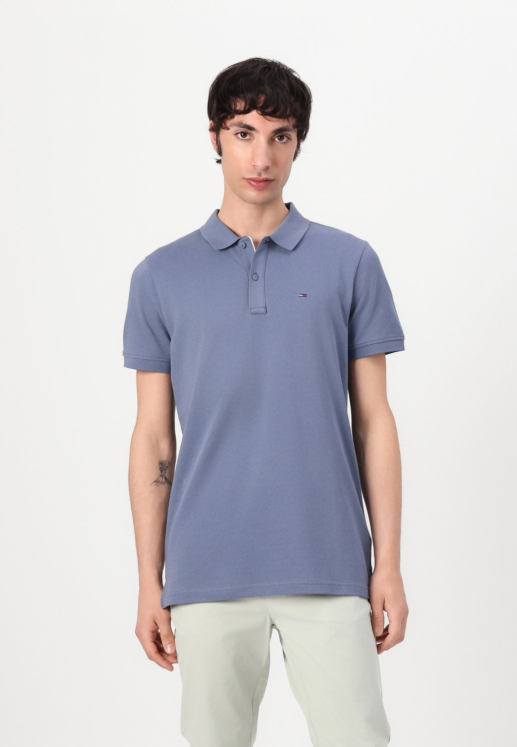 

Рубашка поло PLACKET Tommy Jeans, антрацит