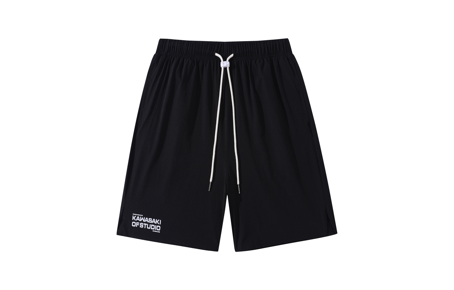 

Повседневные шорты унисекс Kawasaki, черный
