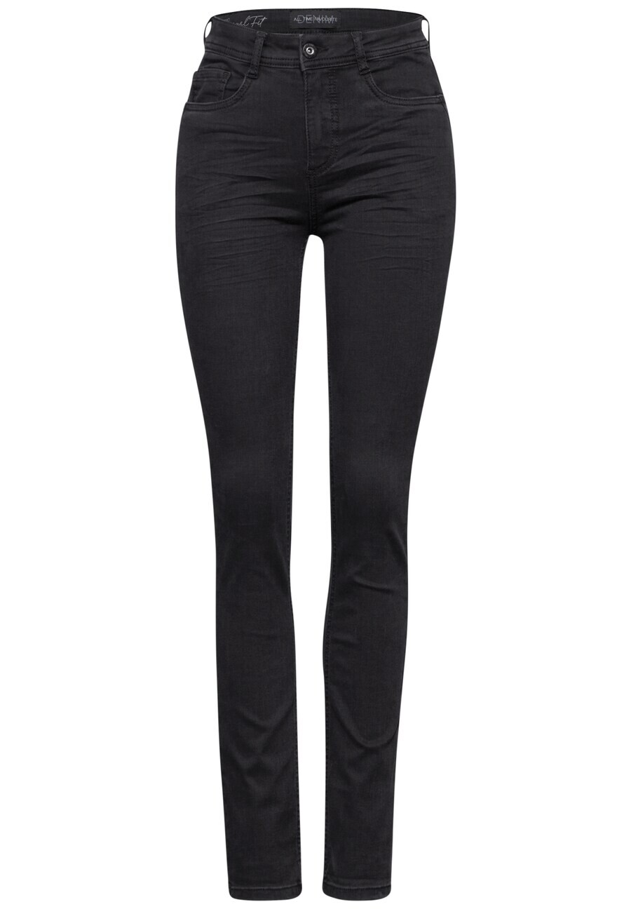 

Джинсы STREET ONE Slim fit Jeans, черный деним