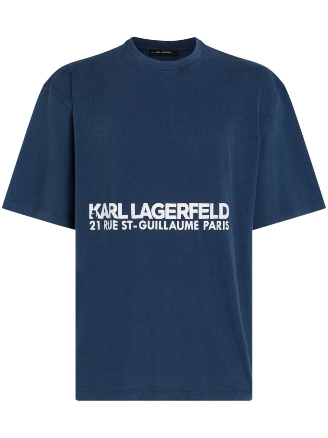 

Karl Lagerfeld футболка с логотипом, синий