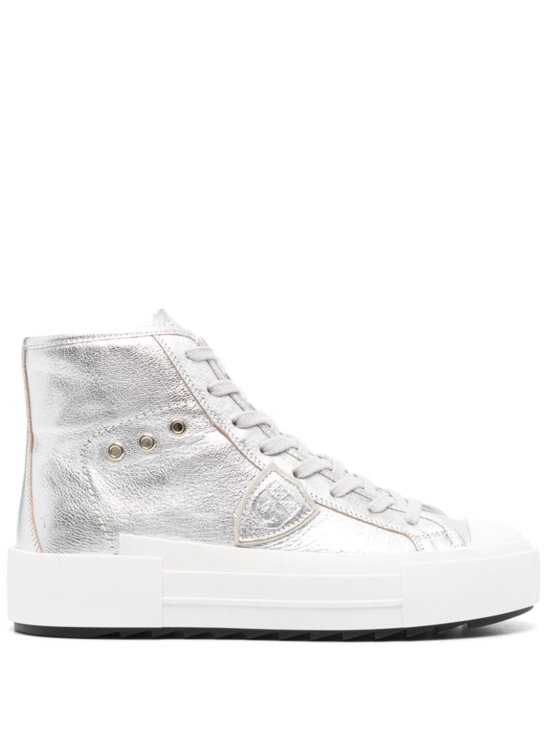 

Philippe Model Paris кроссовки New Hybrid Mid, серебристый